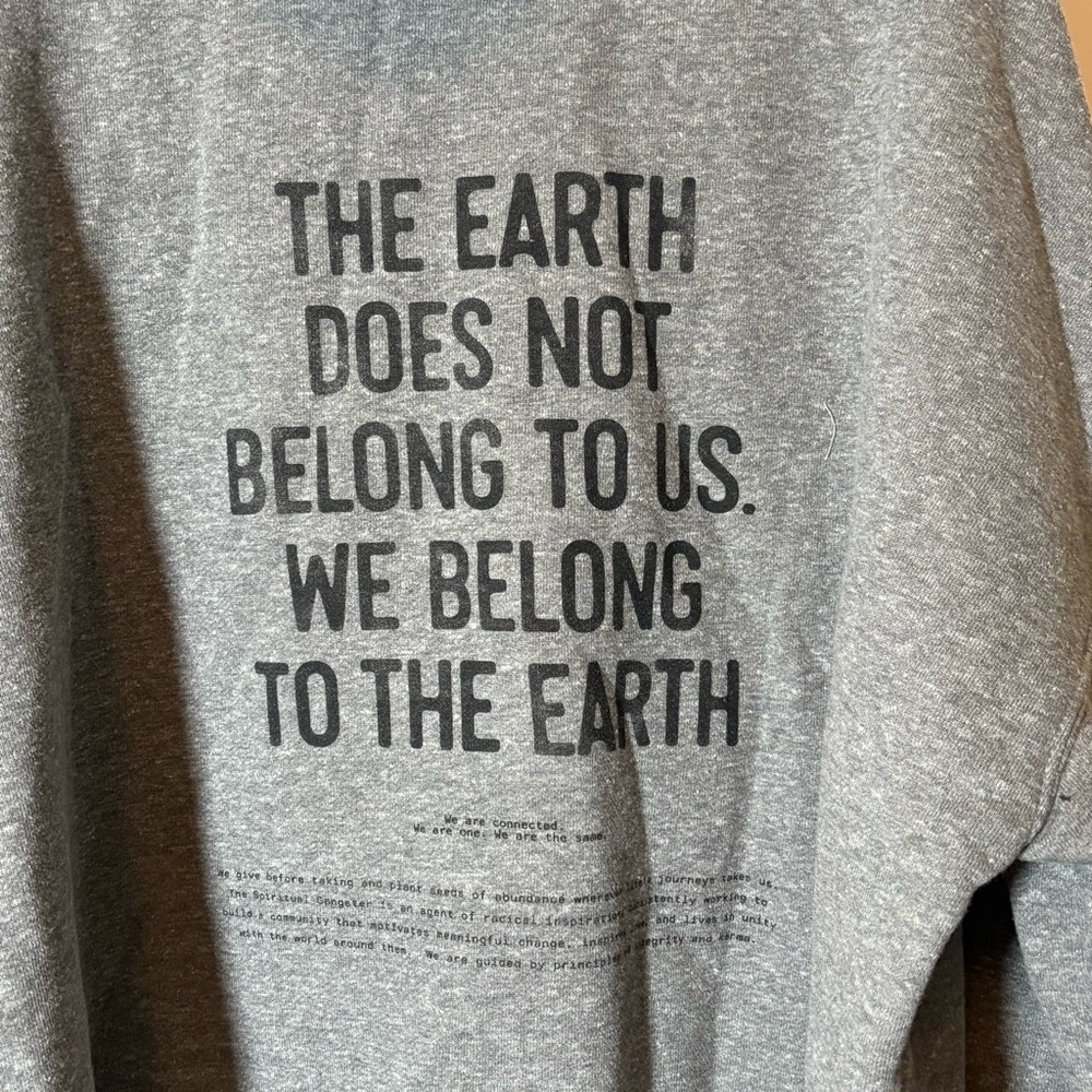 Spiritual Gangster hoodie NWT SZ Large Earth Bel Air Cotton Hoodie. - Picture 4 of 7